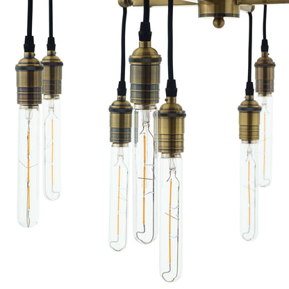 Modway Outlet Resolve Antique Brass Ceiling Light Pendant Chandelier by Modway  Lighting Lighting  - EEI-3274