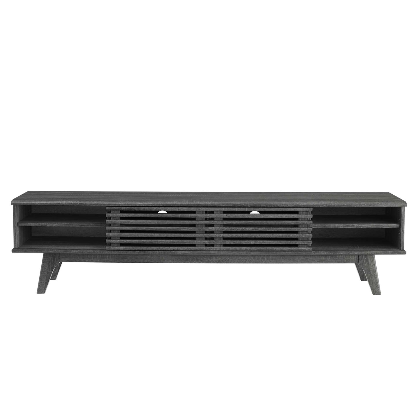 Modway - Render 70" Entertainment Center TV Stand by Modway  Living Room Decor Brown - EEI-3303-CHA