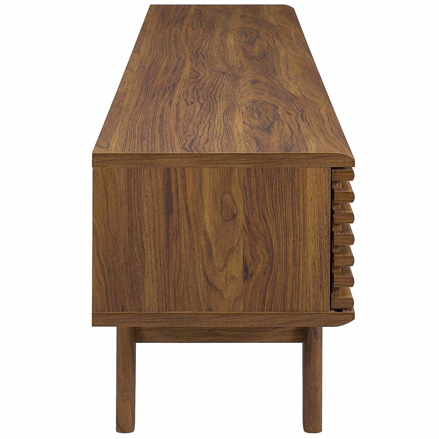 Modway - Render 70" TV Stand by Modway  Living Room Decor Brown - EEI-3305-WAL-WAL