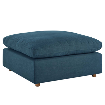 Modway Outlet Commix Down Filled Overstuffed Ottoman by Modway  Living Room Furniture Azure - EEI-3318-AZU