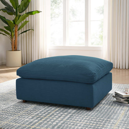 Modway Outlet Commix Down Filled Overstuffed Ottoman by Modway  Living Room Furniture Azure - EEI-3318-AZU