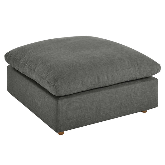 Modway Outlet Commix Down Filled Overstuffed Ottoman by Modway  Living Room Furniture Gray - EEI-3318-GRY