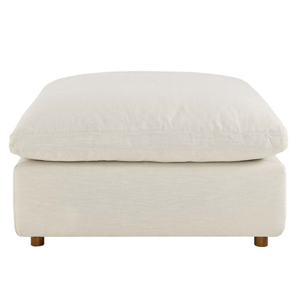 Modway Outlet Commix Down Filled Overstuffed Ottoman by Modway  Living Room Furniture Light Beige - EEI-3318-LBG
