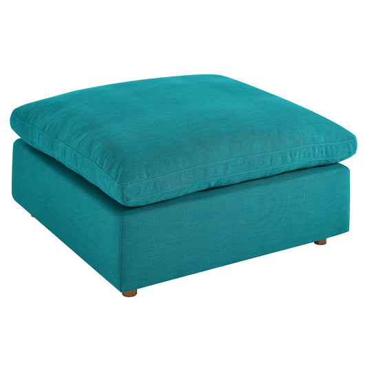 Modway Outlet Commix Down Filled Overstuffed Ottoman by Modway  Living Room Furniture Teal - EEI-3318-TEA
