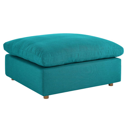 Modway Outlet Commix Down Filled Overstuffed Ottoman by Modway  Living Room Furniture Teal - EEI-3318-TEA
