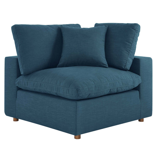 Modway Outlet Commix Down Filled Overstuffed Corner Chair by Modway  Living Room Furniture Azure - EEI-3319-AZU