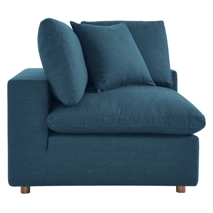Modway Outlet Commix Down Filled Overstuffed Corner Chair by Modway  Living Room Furniture Azure - EEI-3319-AZU