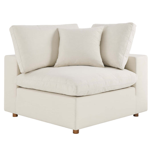 Modway Outlet Commix Down Filled Overstuffed Corner Chair by Modway  Living Room Furniture Light Beige - EEI-3319-LBG