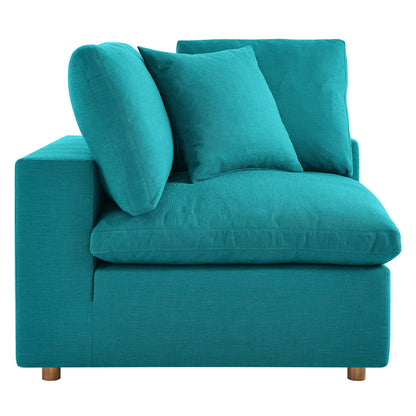 Modway Outlet Commix Down Filled Overstuffed Corner Chair by Modway  Living Room Furniture Teal - EEI-3319-TEA