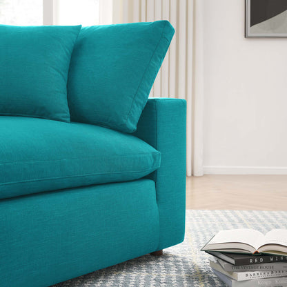 Modway Outlet Commix Down Filled Overstuffed Corner Chair by Modway  Living Room Furniture Teal - EEI-3319-TEA