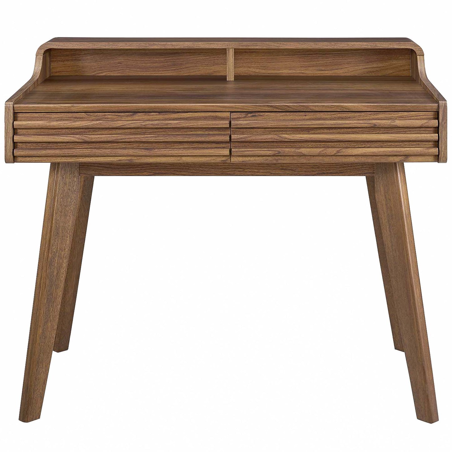 Modway - Render Writing Desk by Modway  Office Furniture Computer Desks Brown - EEI-3342-WAL