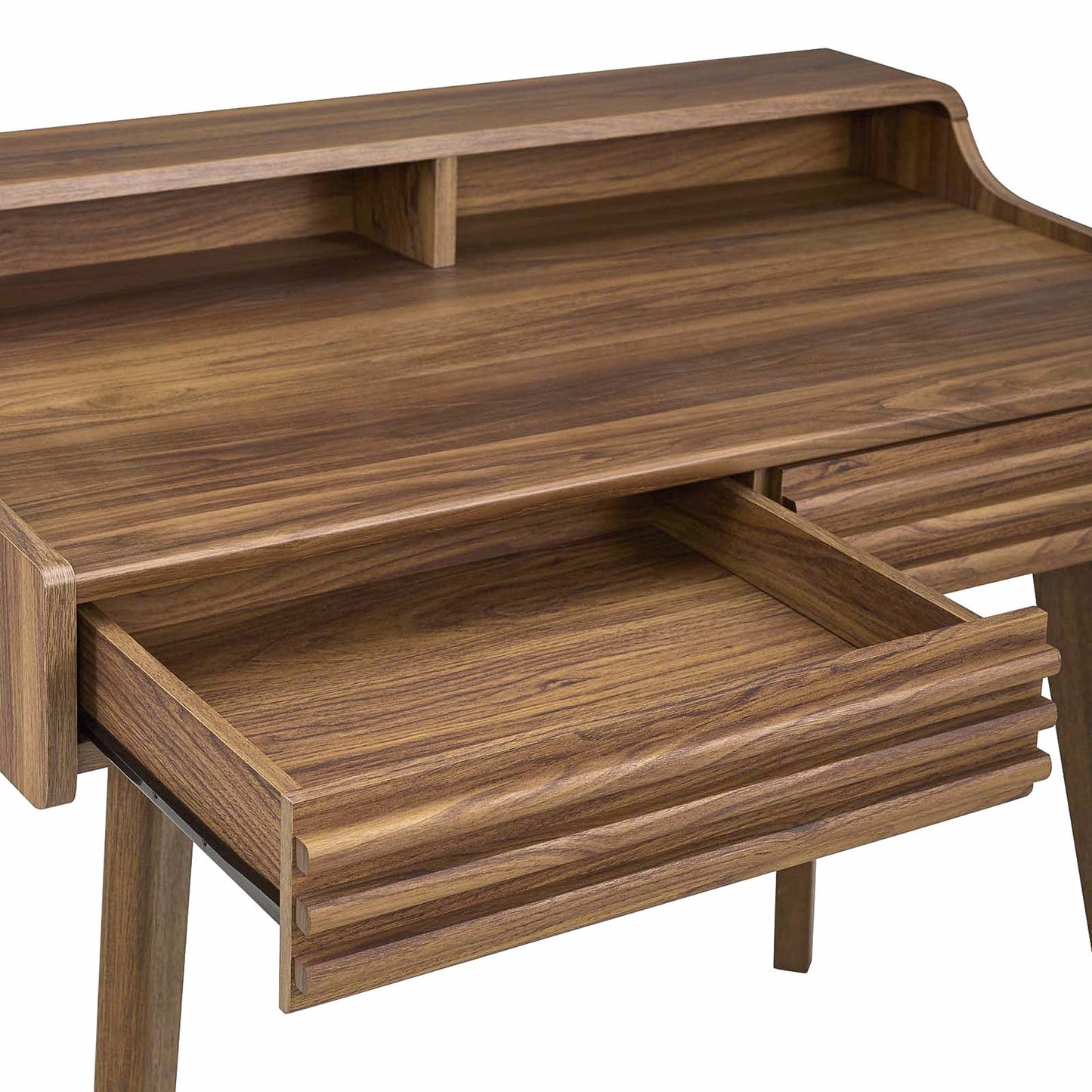 Modway - Render Writing Desk by Modway  Office Furniture Computer Desks Brown - EEI-3342-WAL