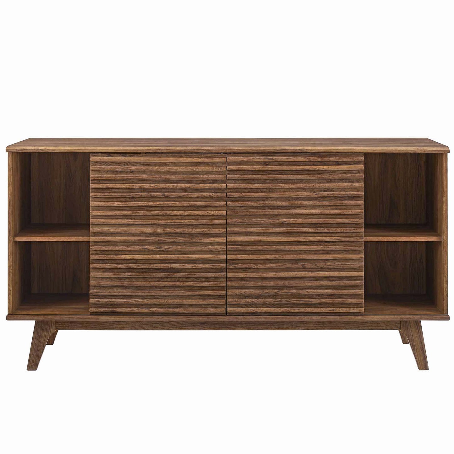 Modway - Render 63" Sideboard Buffet Table or TV Stand by Modway  Living Room  Brown - EEI-3344-WAL