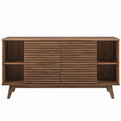 Modway - Render 63" Sideboard Buffet Table or TV Stand by Modway  Living Room  Brown - EEI-3344-WAL