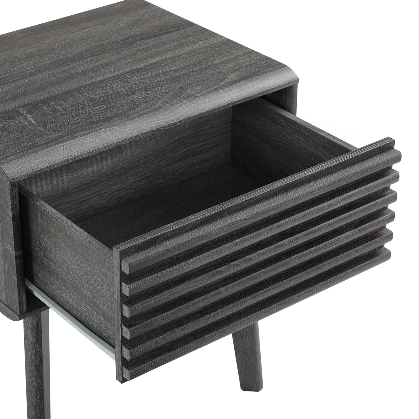 Modway - Render End Table by Modway  Bedroom Case Goods Brown - EEI-3345-CHA