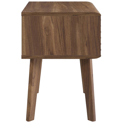 Modway - Render End Table by Modway  Bedroom Case Goods Brown - EEI-3345-WAL