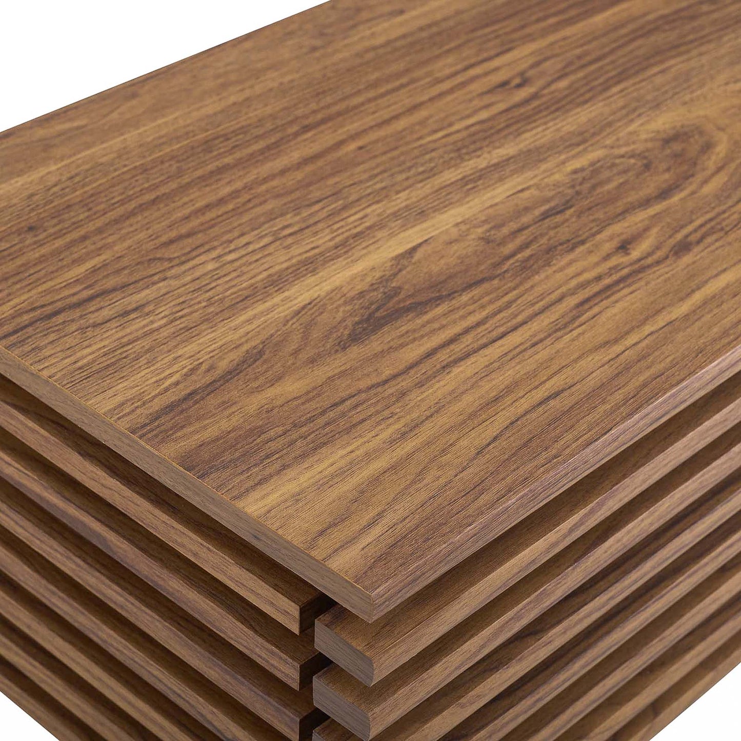 Modway - Render 71" TV Stand by Modway  Living Room  Brown - EEI-3348-WAL