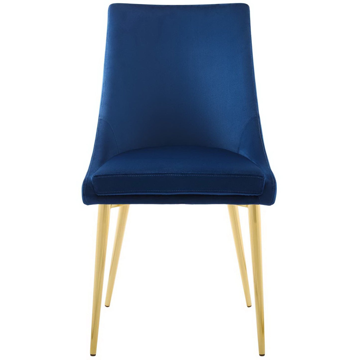 Modway Outlet Viscount Modern Accent Performance Velvet Dining Chair by Modway  Bar and Dining Furniture Navy - EEI-3416-NAV