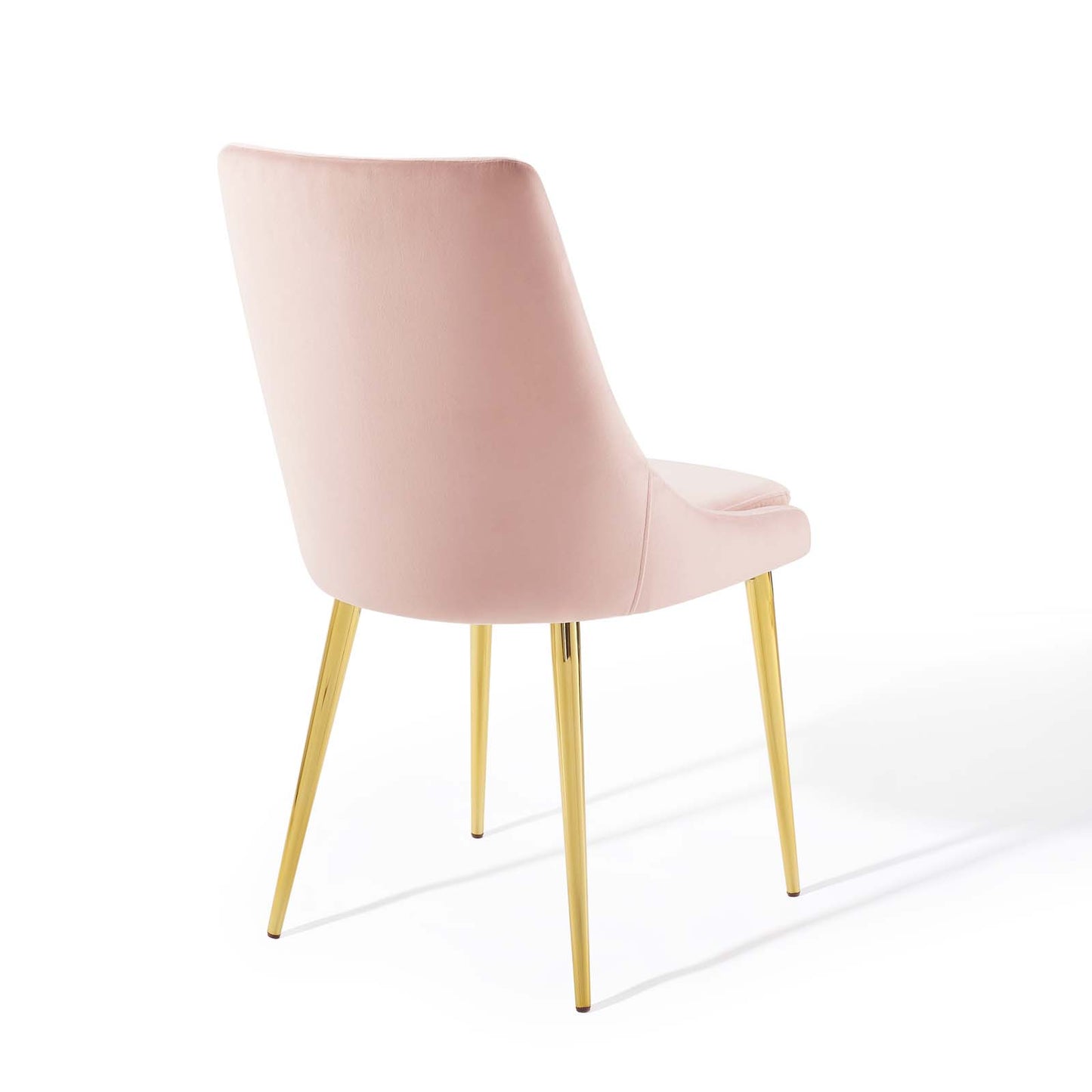 Modway Outlet Viscount Modern Accent Performance Velvet Dining Chair by Modway  Bar and Dining Furniture Pink - EEI-3416-PNK