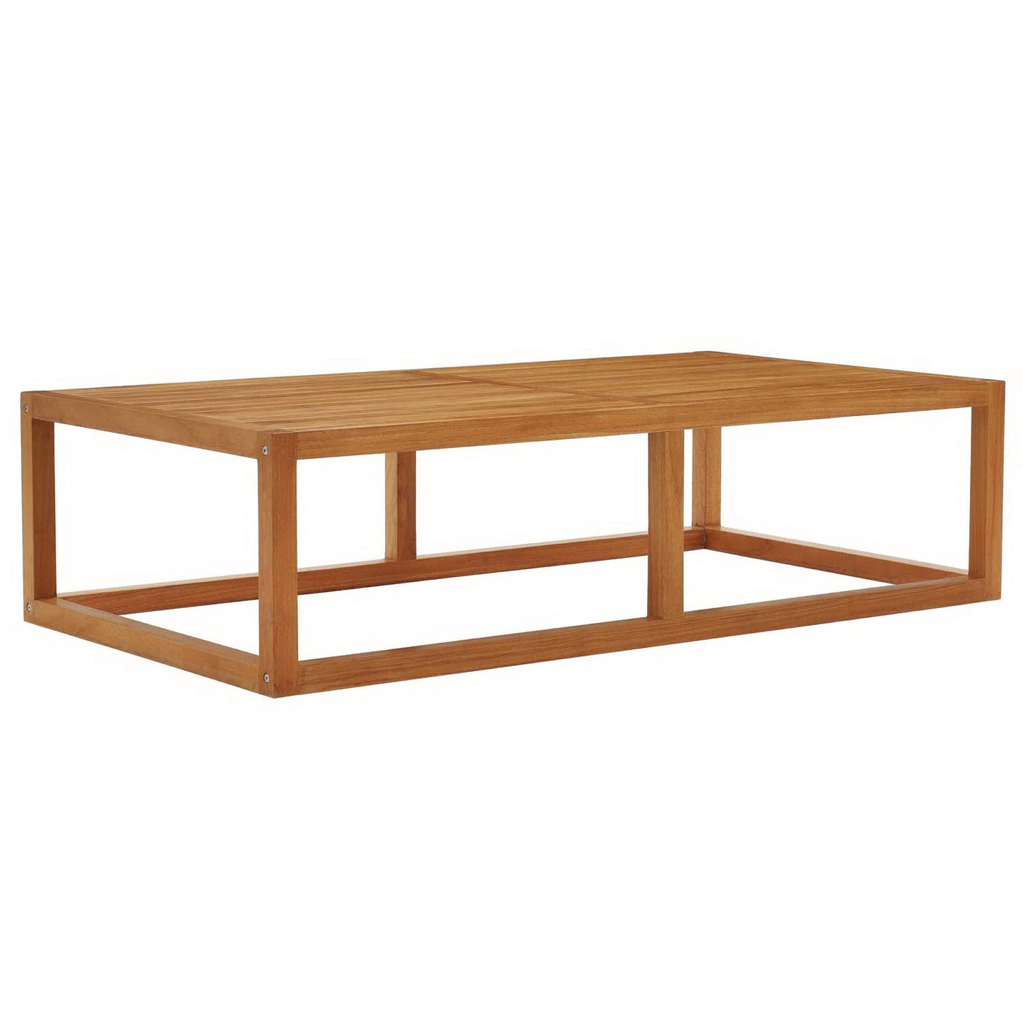 Modway Outlet Newbury Outdoor Patio Premium Grade A Teak Wood Coffee Table by Modway  Outdoor Furniture Furniture Natural - EEI-3424-NAT