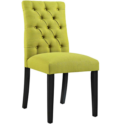 Modway Outlet Duchess Fabric Dining Chair Set of 2 by Modway  Bar and Dining Furniture Wheatgrass - EEI-3474-WHE