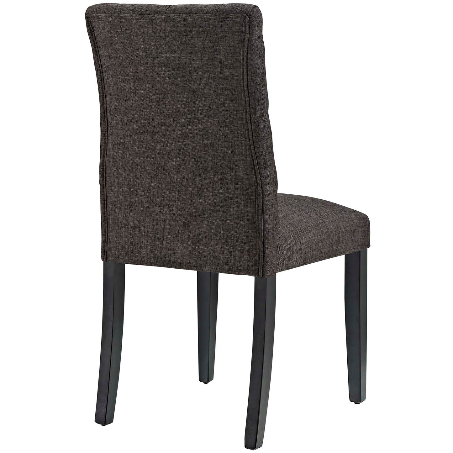 Modway Outlet Duchess Fabric Dining Chair Set of 4 by Modway  Bar and Dining Furniture Brown - EEI-3475-BRN