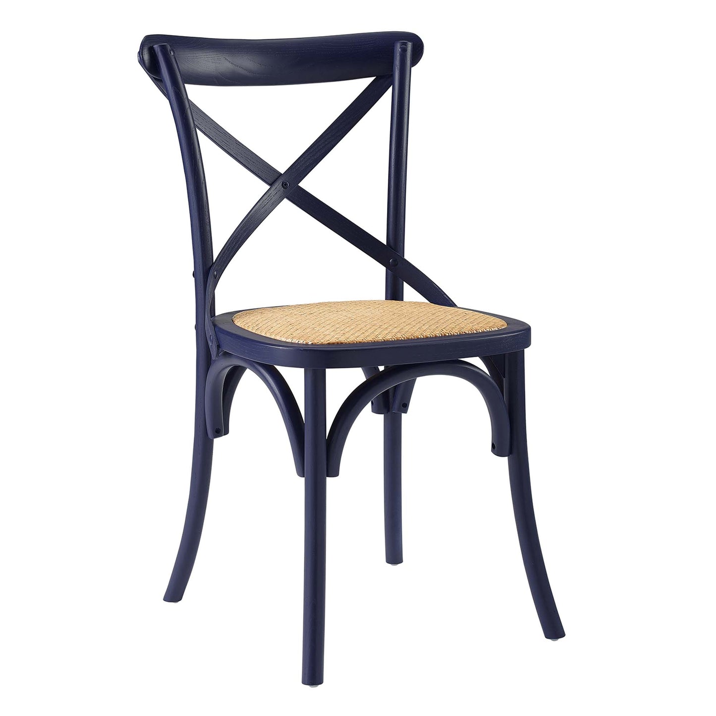 Modway - Gear Dining Side Chair Set of 2 by Modway  Bar and Dining Dining Chairs Blue - EEI-3481-MID