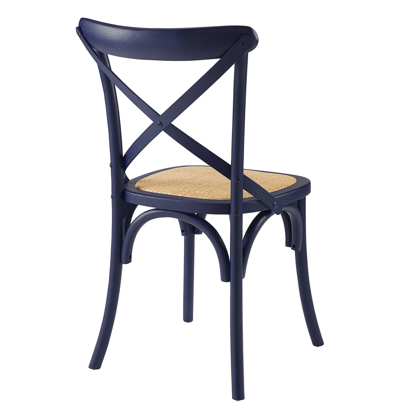 Modway - Gear Dining Side Chair Set of 2 by Modway  Bar and Dining Dining Chairs Blue - EEI-3481-MID