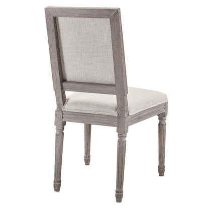 Modway Outlet Court Upholstered Fabric Dining Side Chair Set of 4 by Modway  Bar and Dining Furniture Beige - EEI-3501-BEI