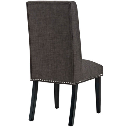 Modway Outlet Baron Fabric Dining Chair Set of 4 by Modway  Bar and Dining Furniture Brown - EEI-3503-BRN