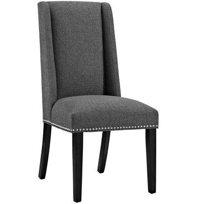 Modway Outlet Baron Fabric Dining Chair Set of 4 by Modway  Bar and Dining Furniture Gray - EEI-3503-GRY
