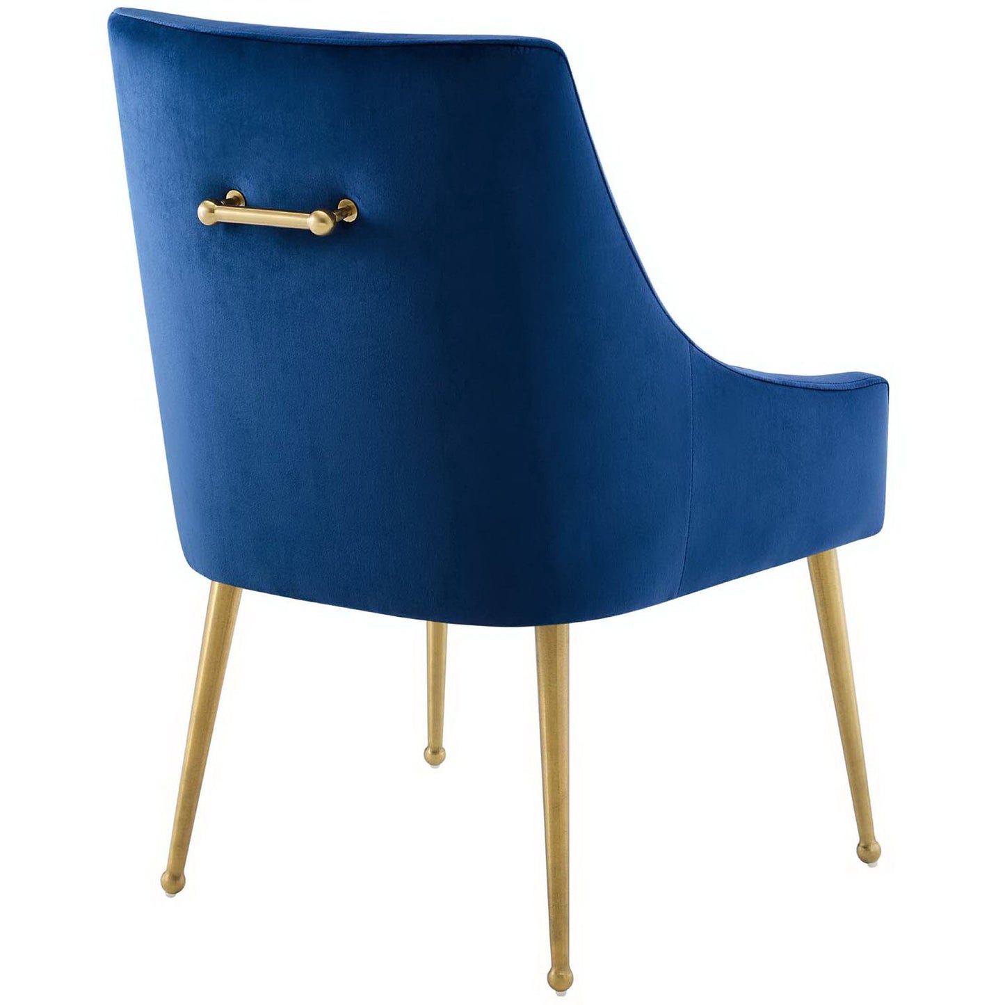 Modway Outlet Discern Upholstered Performance Velvet Dining Chair by Modway  Bar and Dining Furniture Navy - EEI-3508-NAV