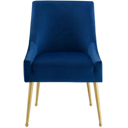 Modway Outlet Discern Upholstered Performance Velvet Dining Chair by Modway  Bar and Dining Furniture Navy - EEI-3508-NAV