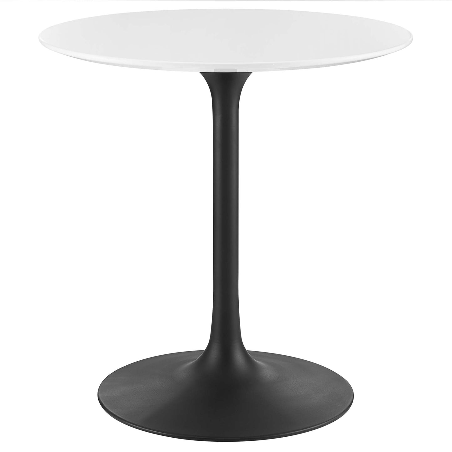 Modway - Lippa 28" Round Wood Dining Table by Modway  Bar and Dining Bar and Dining Tables White - EEI-3510-BLK-WHI