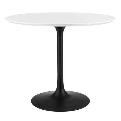 Modway - Lippa 36" Round Wood Dining Table by Modway  Bar and Dining Bar and Dining Tables White - EEI-3511-BLK-WHI