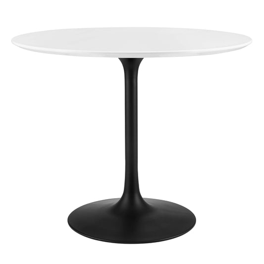 Modway - Lippa 36" Round Wood Dining Table by Modway  Bar and Dining Bar and Dining Tables White - EEI-3511-BLK-WHI