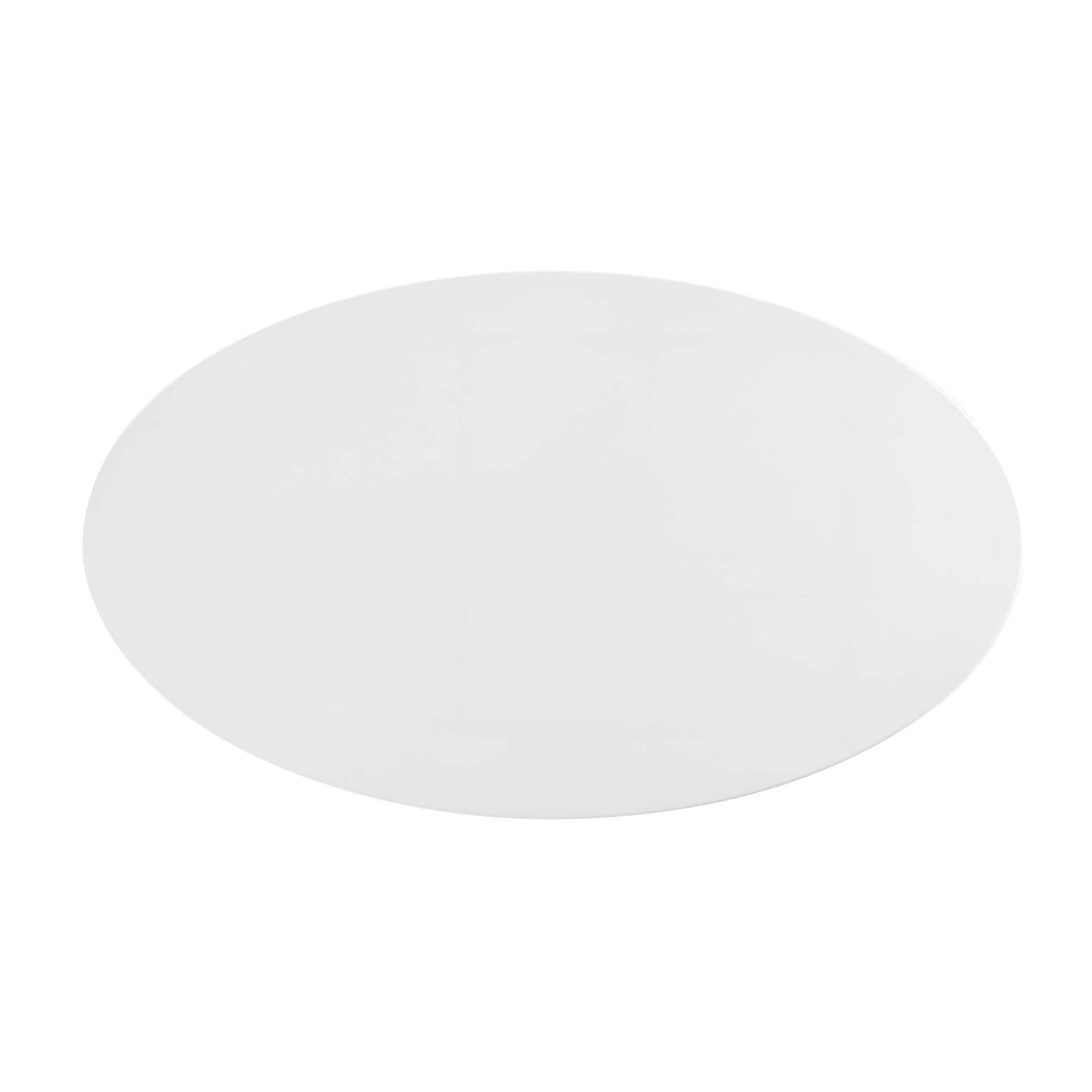 Modway - Lippa 48" Oval Wood Dining Table by Modway  Bar and Dining Bar and Dining Tables White - EEI-3517-BLK-WHI