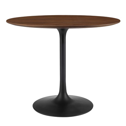 Modway - Lippa 36" Round Wood Dining Table by Modway  Bar and Dining Bar and Dining Tables Brown - EEI-3519-BLK-WAL