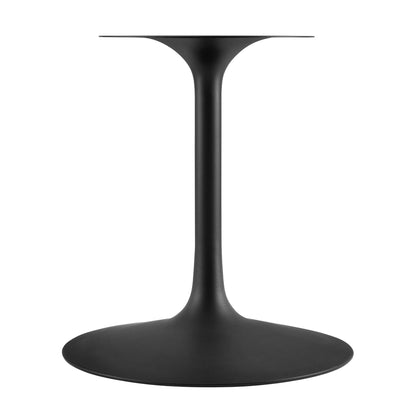 Modway - Lippa 78" Oval Faux Marble Dining Table by Modway  Bar and Dining Bar and Dining Tables White - EEI-3542-BLK-WHI