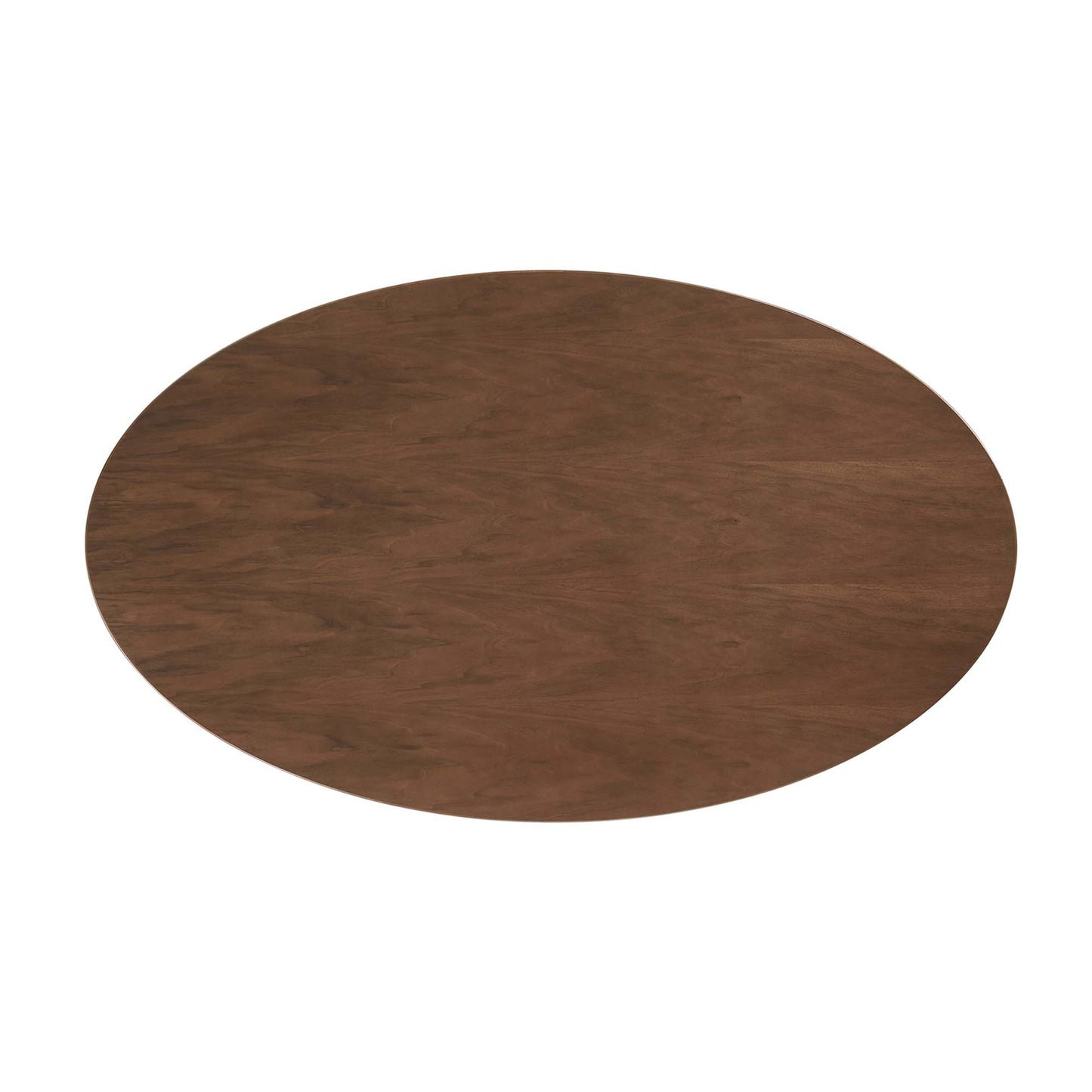 Modway - Lippa 60" Oval Walnut Wood Dining Table by Modway  Bar and Dining Bar and Dining Tables Brown - EEI-3543-BLK-WAL