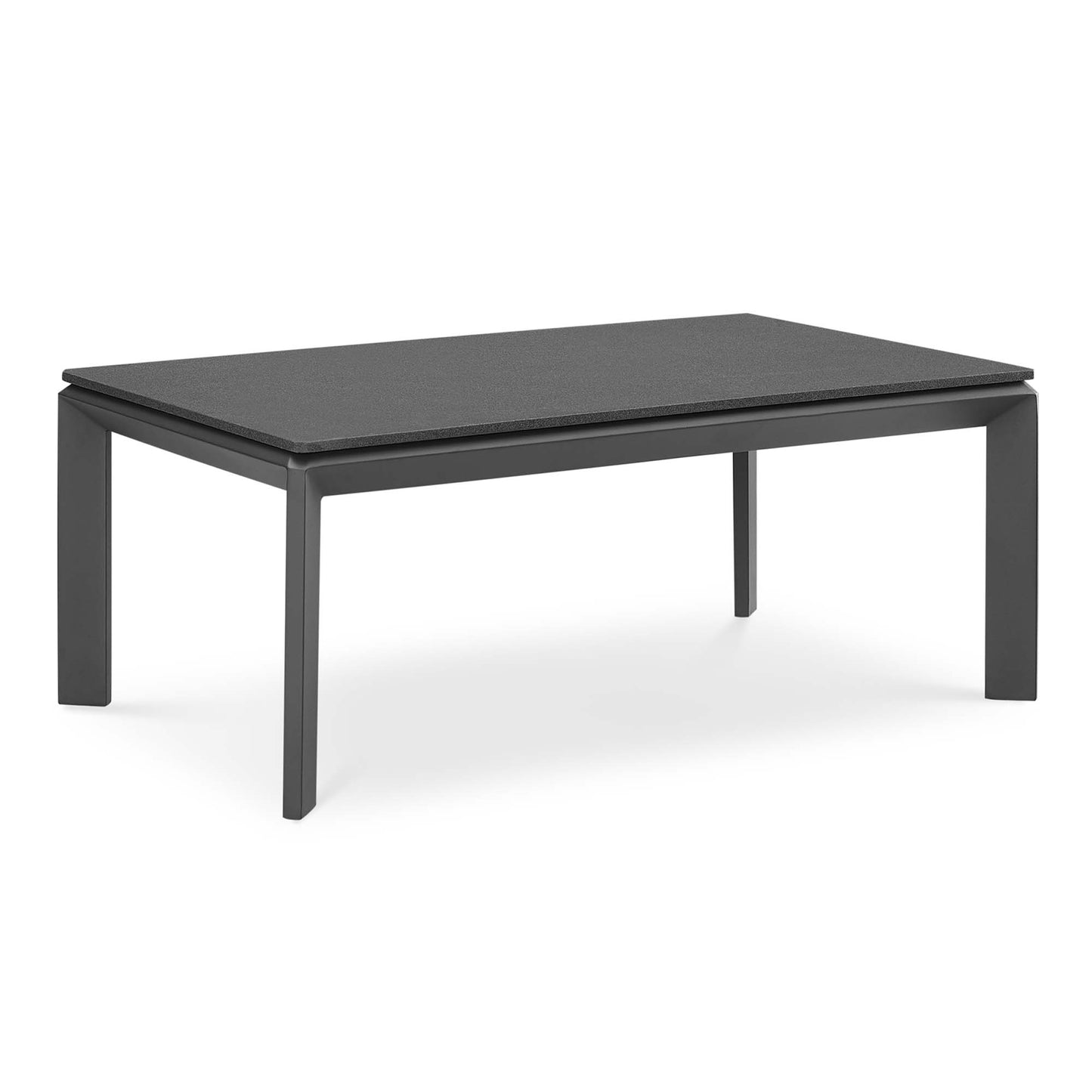 Modway Outlet Riverside Aluminum Outdoor Patio Coffee Table by Modway  Outdoor Furniture Furniture Gray - EEI-3570-SLA