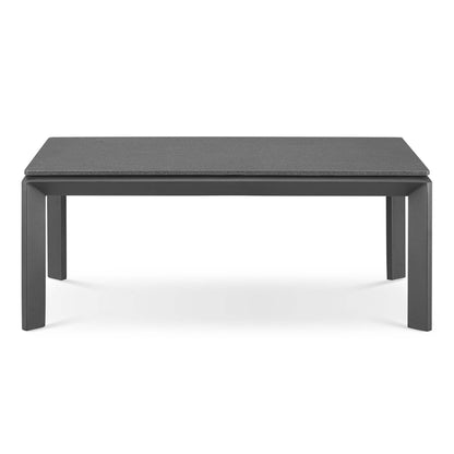 Modway Outlet Riverside Aluminum Outdoor Patio Coffee Table by Modway  Outdoor Furniture Furniture Gray - EEI-3570-SLA