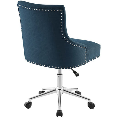 Modway Outlet Regent Tufted Button Swivel Upholstered Fabric Office Chair by Modway  Office Furniture Furniture Azure - EEI-3609-AZU