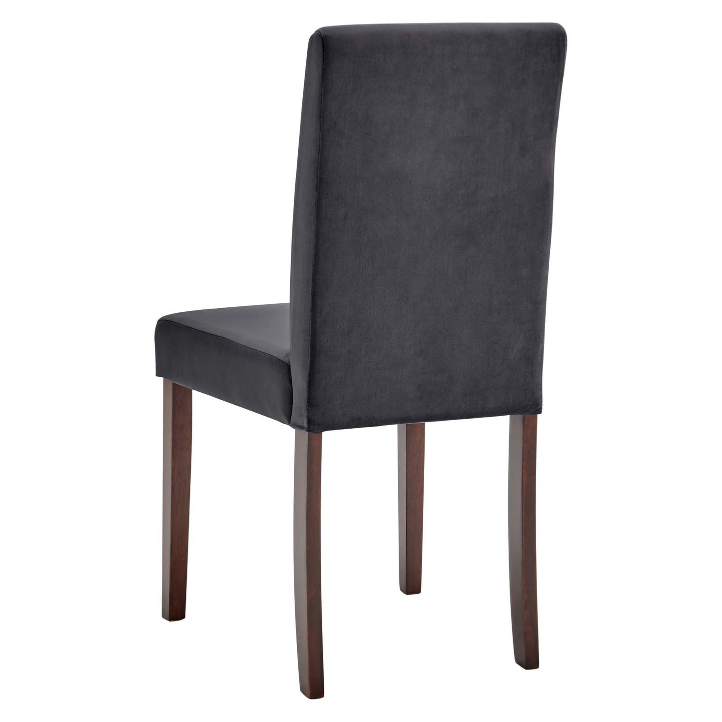 Modway Outlet Prosper Upholstered Velvet Dining Side Chair Set of 2 by Modway  Bar and Dining Furniture Gray - EEI-3619-GRY
