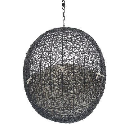 Modway - Encase Swing Outdoor Patio Lounge Chair Without Stand by Modway  Outdoor Furniture Daybeds and Lounges Brown - EEI-3636-BLK-BEI