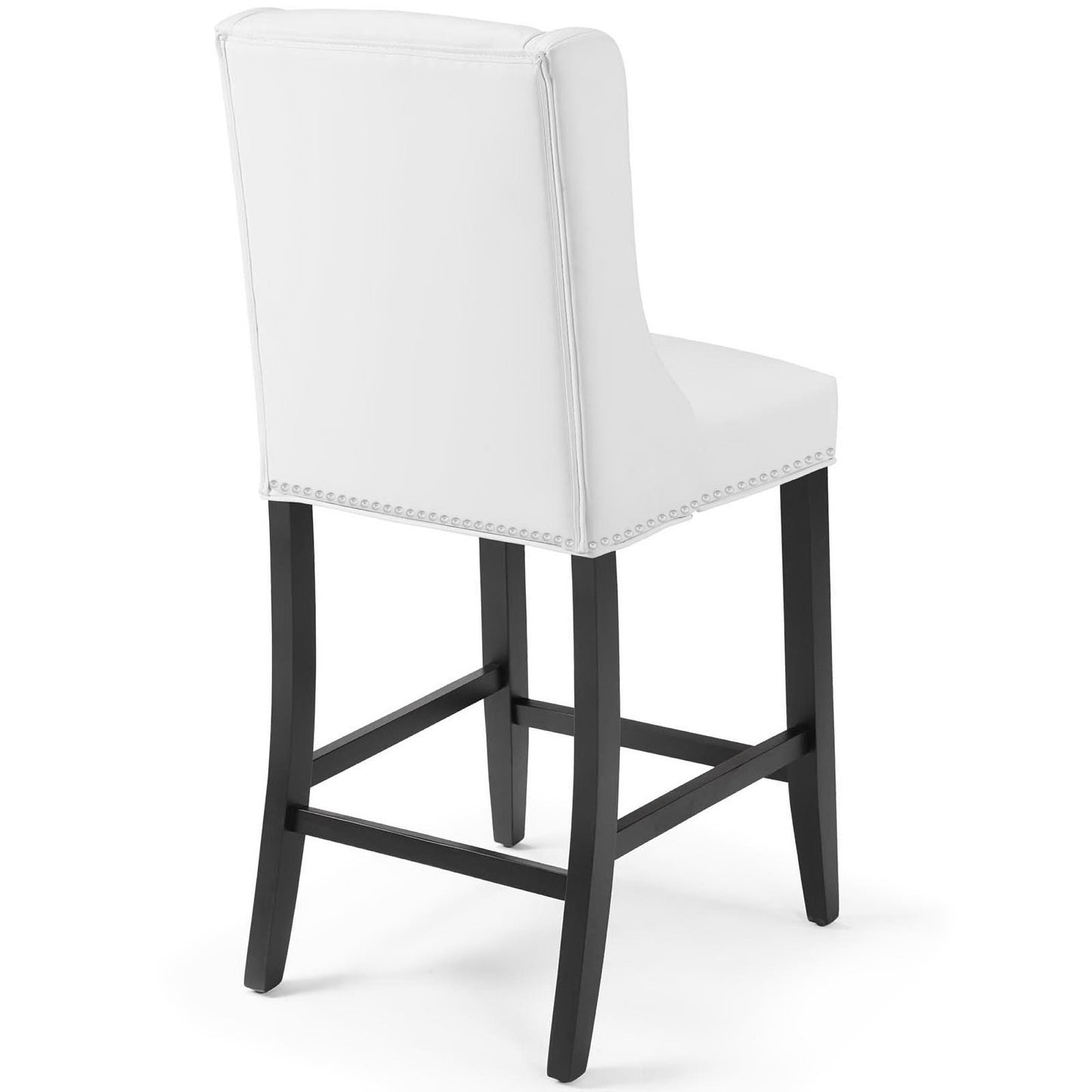 Modway - Baron Faux Leather Counter Stool by Modway  Bar and Dining Bar and Counter Stools White - EEI-3736-WHI