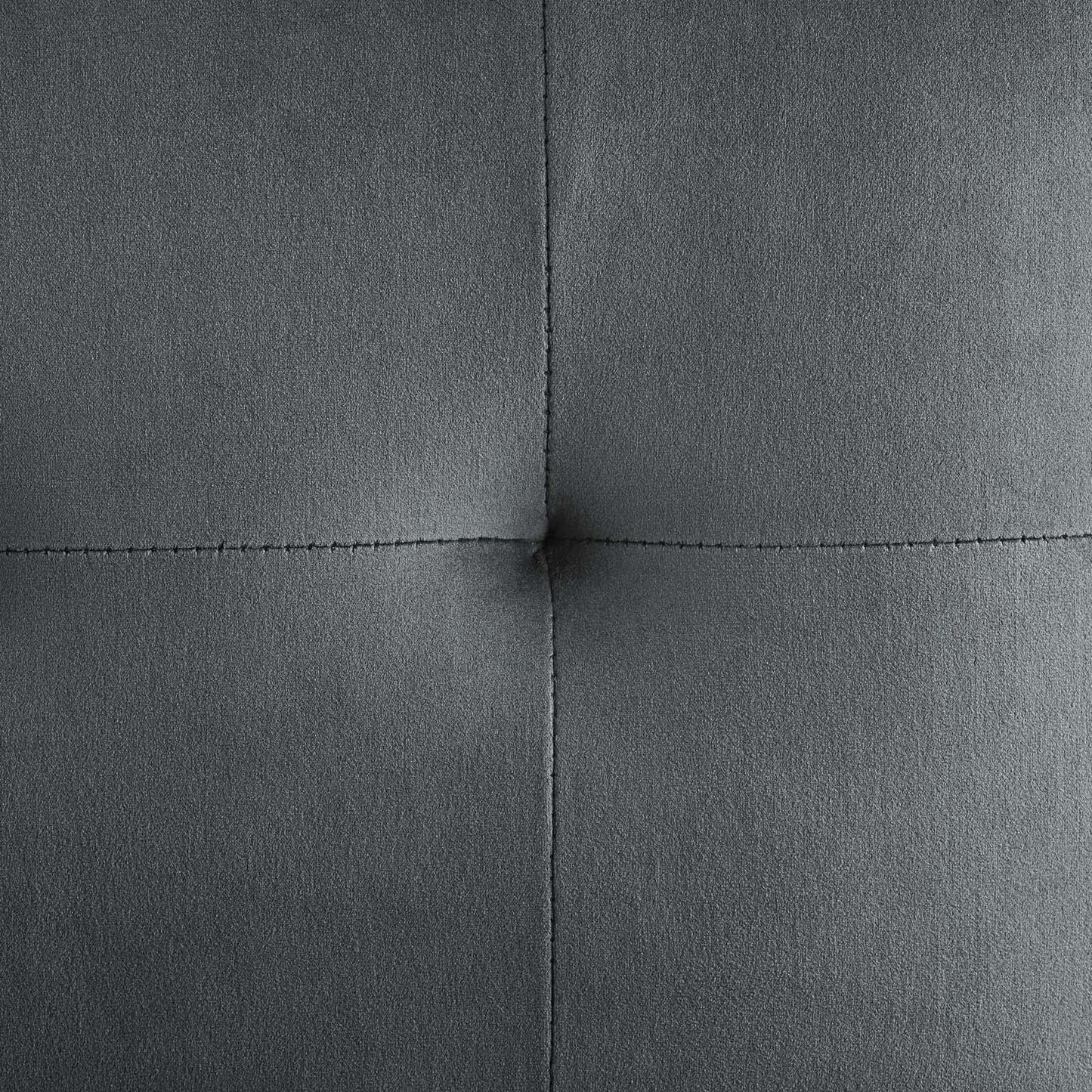 Modway Outlet Privy Gold Stainless Steel Performance Velvet Dining Chair by Modway  Bar and Dining Furniture Gold Charcoal - EEI-3744-GLD-CHA