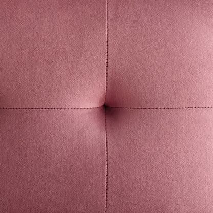 Modway Outlet Privy Gold Stainless Steel Performance Velvet Dining Chair by Modway  Bar and Dining Furniture Gold Dusty Rose - EEI-3744-GLD-DUS