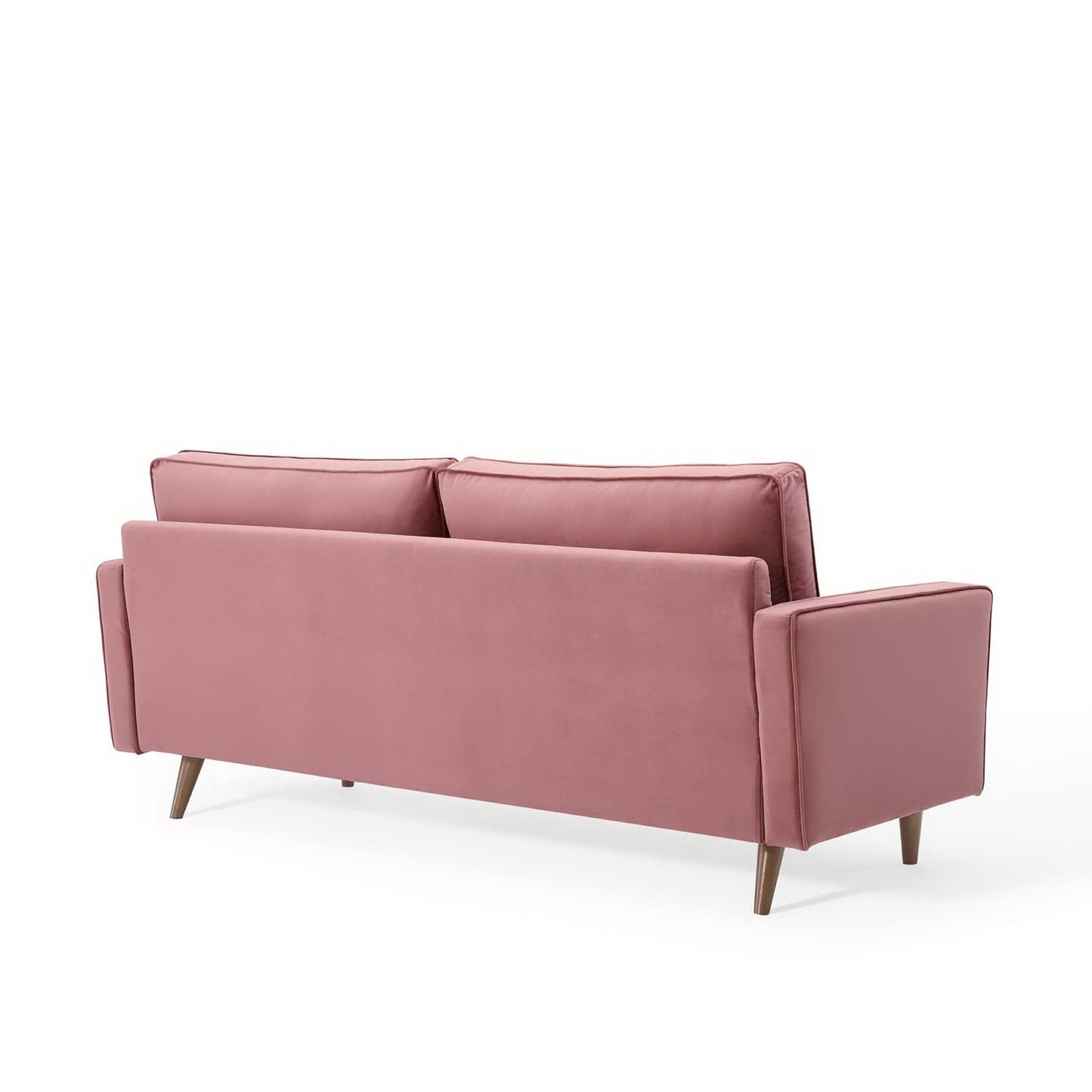Modway - Valour Performance Velvet Sofa by Modway  Living Room Sofas and Armchairs Red - EEI-3764-DUS