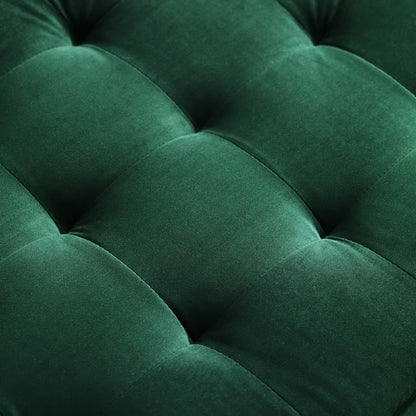 Modway - Valour Performance Velvet Sofa by Modway  Living Room Sofas and Armchairs Green - EEI-3764-GRN